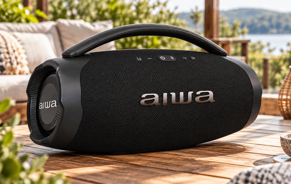 Caixa de som Boombox Plus Aiwa BBS-01