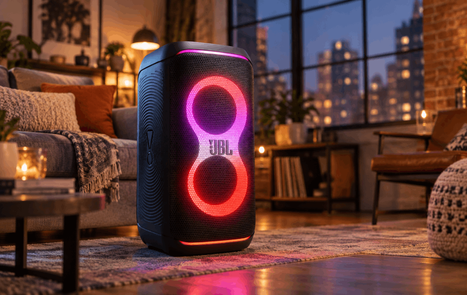 Caixa de som JBL PartyBox Club 120